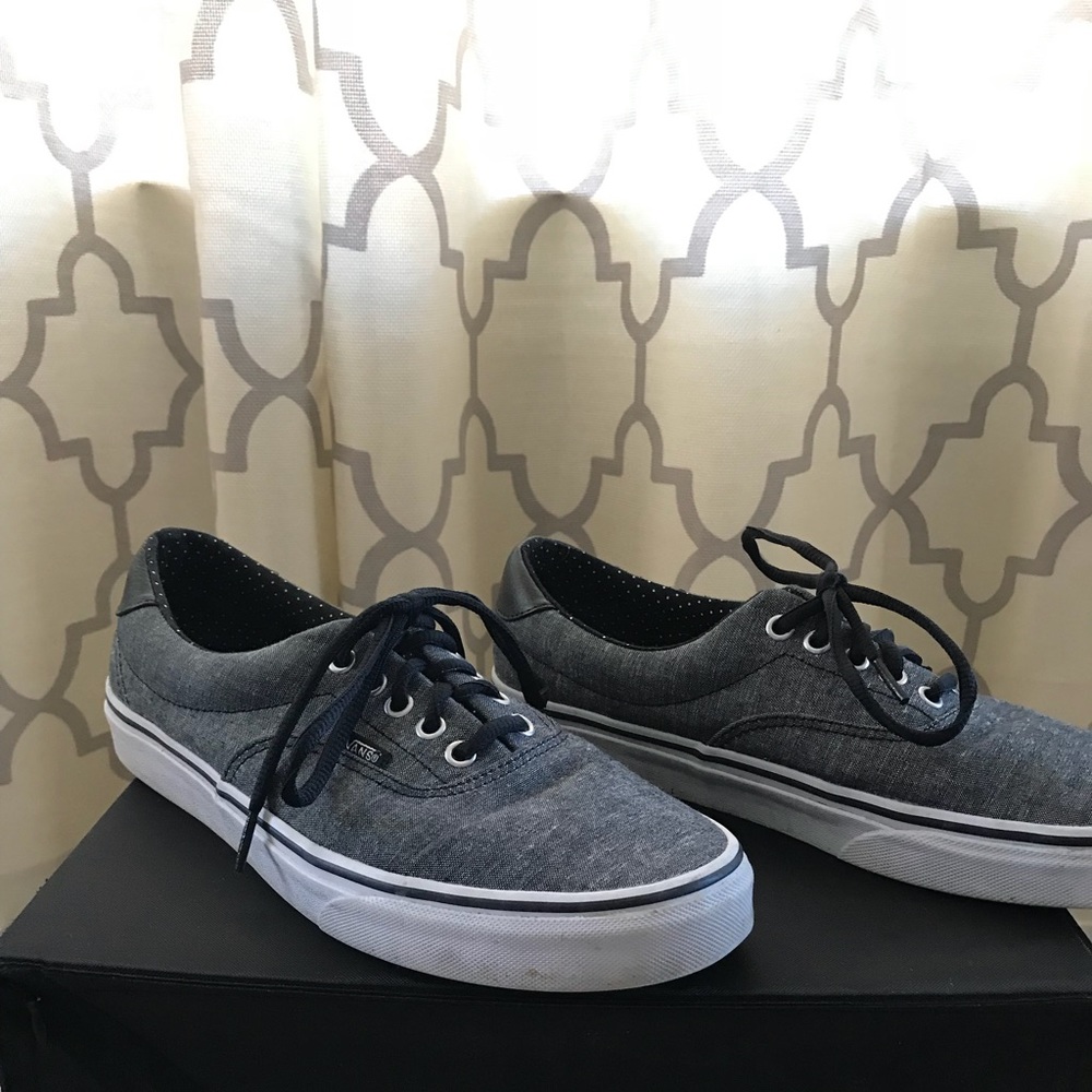 Like new Vans Men US 10. No box Dark Greyish color